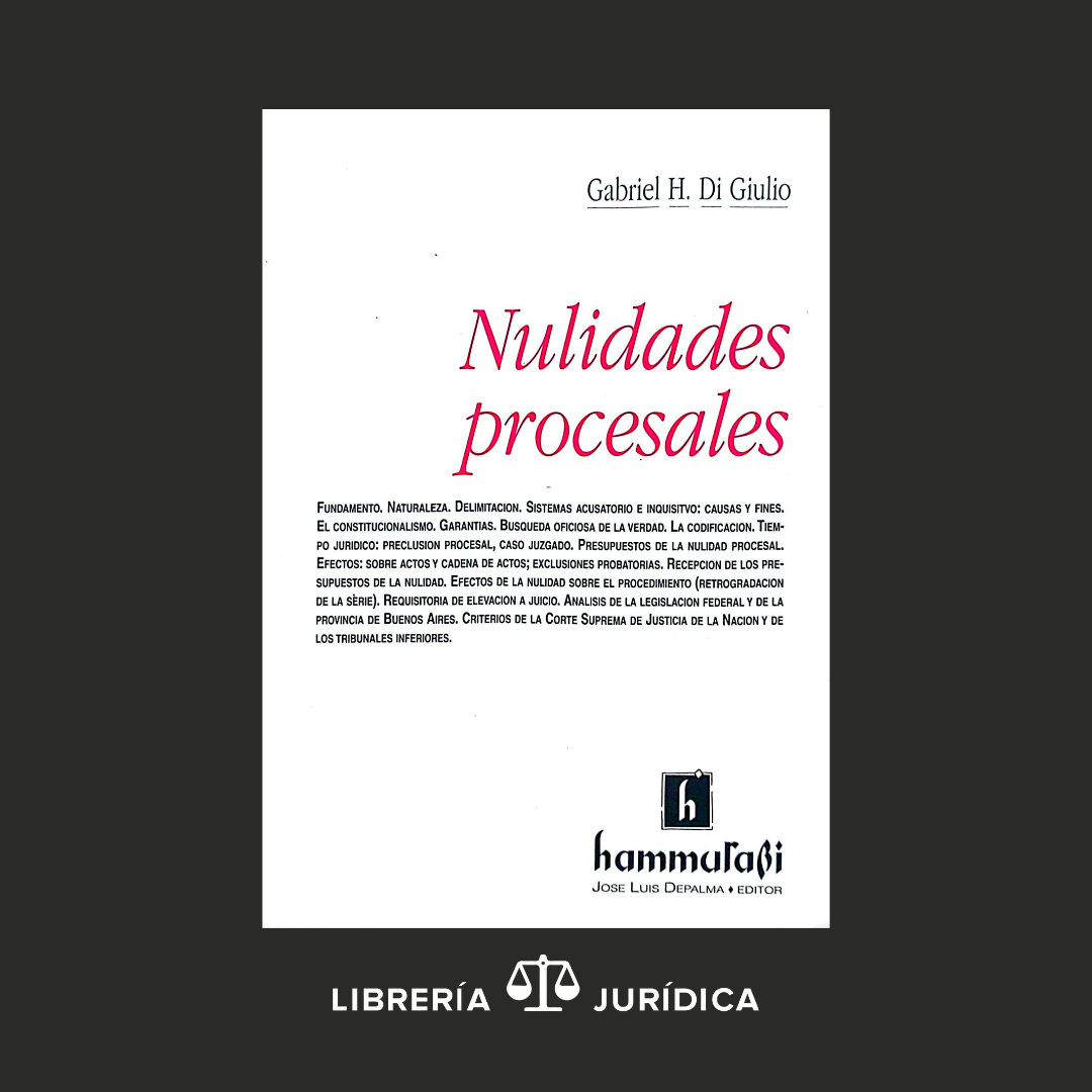 Nulidades Procesales— Libreria Juridica