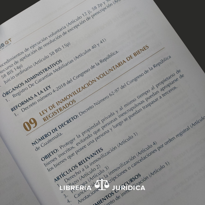 Guía de Estudio de Leyes Conexas FasePrivada