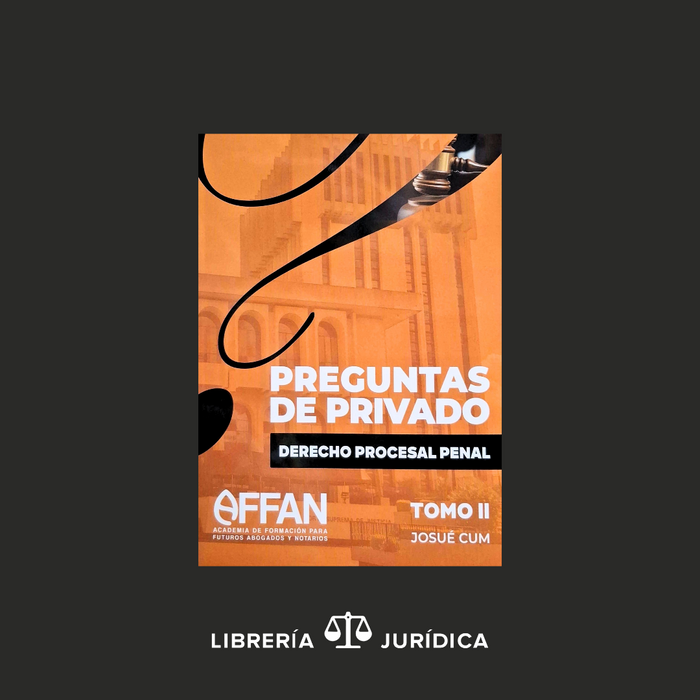Preguntas de Privado- Derecho Procesal Penal