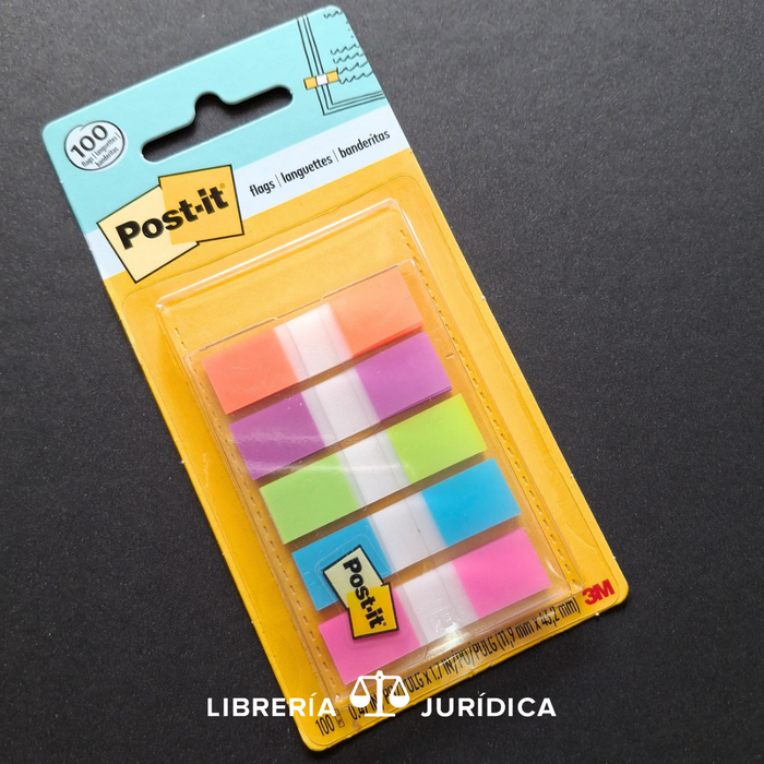 Banderitas Post-It Color Pastel