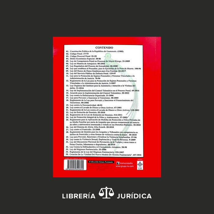 Constitución Política y Leyes Penales