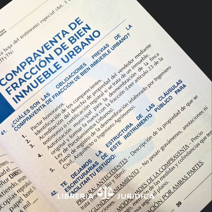 Prontuario Derecho Notarial