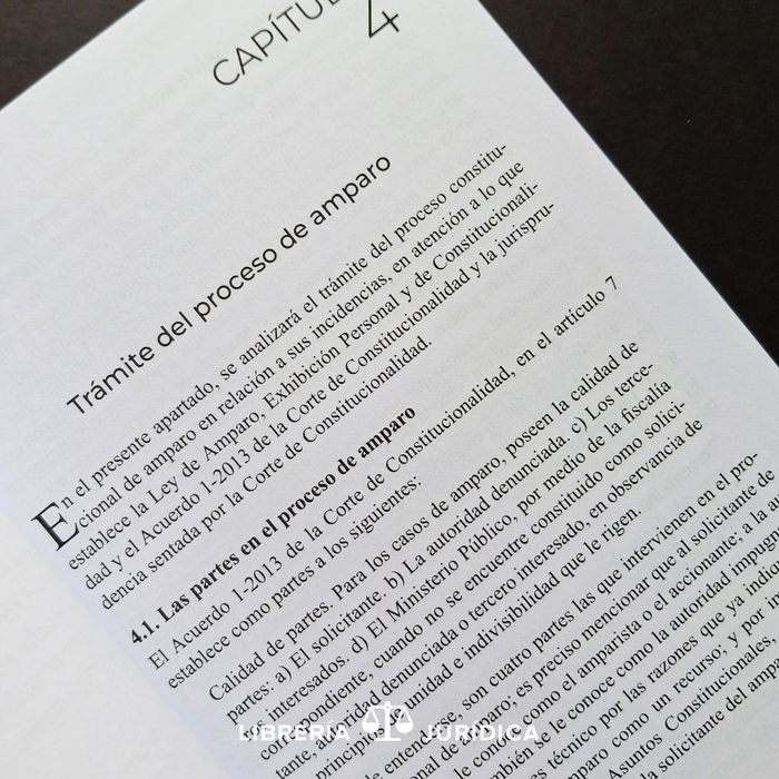 El Proceso Constitucional de Amparo