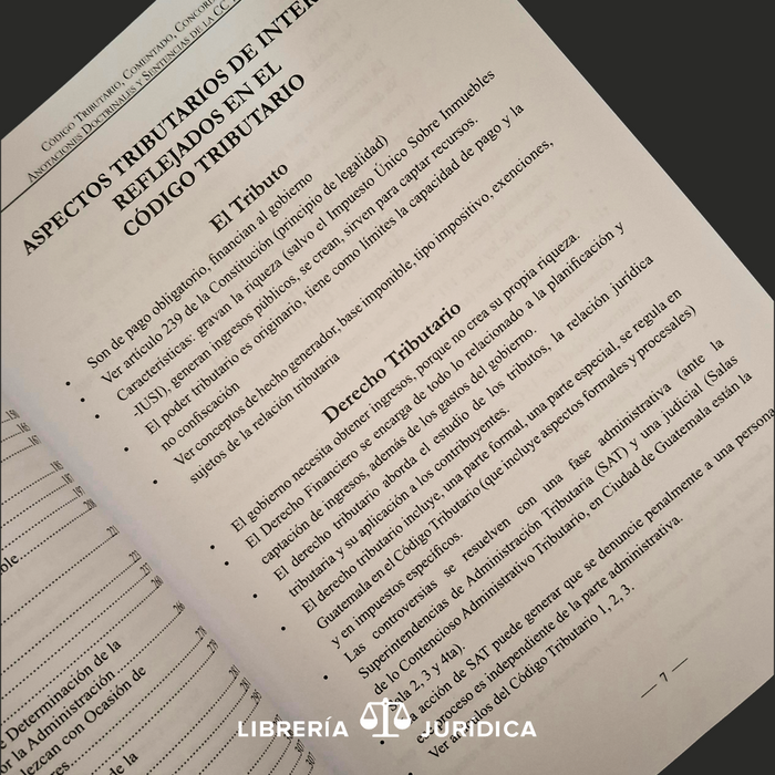Código Tributario, Concordado Comentado y Notas de Jurisprudencia de la CC, y Corte Suprema de Justicia, Exposición de Motivos.