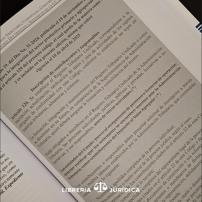 Código Tributario, Concordado Comentado y Notas de Jurisprudencia de la CC, y Corte Suprema de Justicia, Exposición de Motivos.