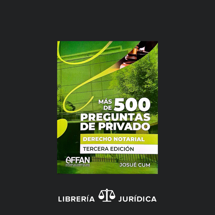 500 Preguntas de Privado -Derecho Notarial