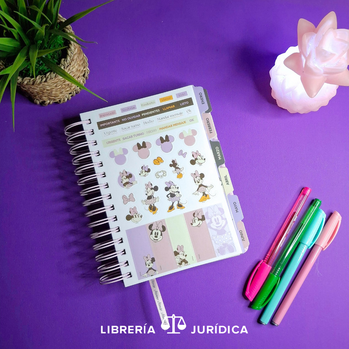 Agenda Minnie Mouse 2026