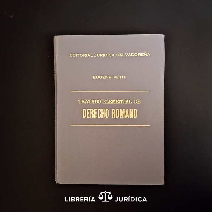 Tratado Elemental de Derecho Romano