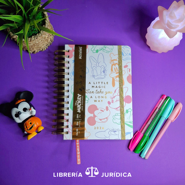 Agenda Mickey y Amigos 2026