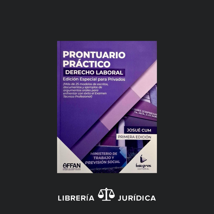 Prontuario Práctico Derecho Laboral