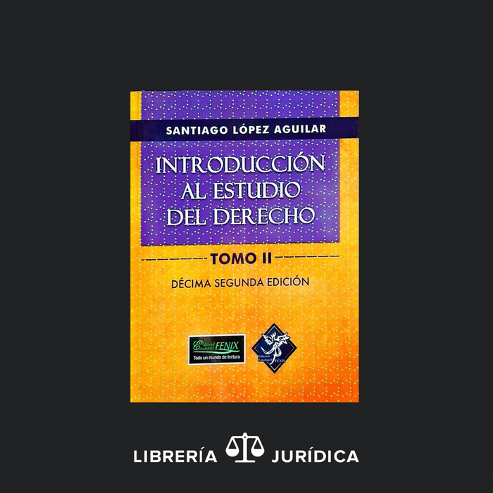 Introducción al Estudio del Derecho Tomo II