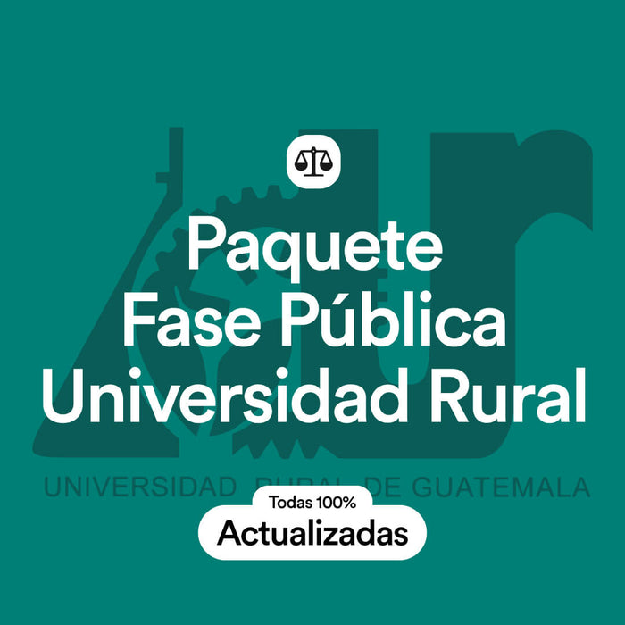 Paquete Universidad Rural Fase Pública