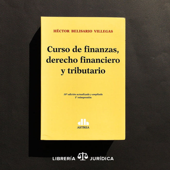 Curso de Finanzas,Derecho Financiero y Tributario - Libreria Juridica 