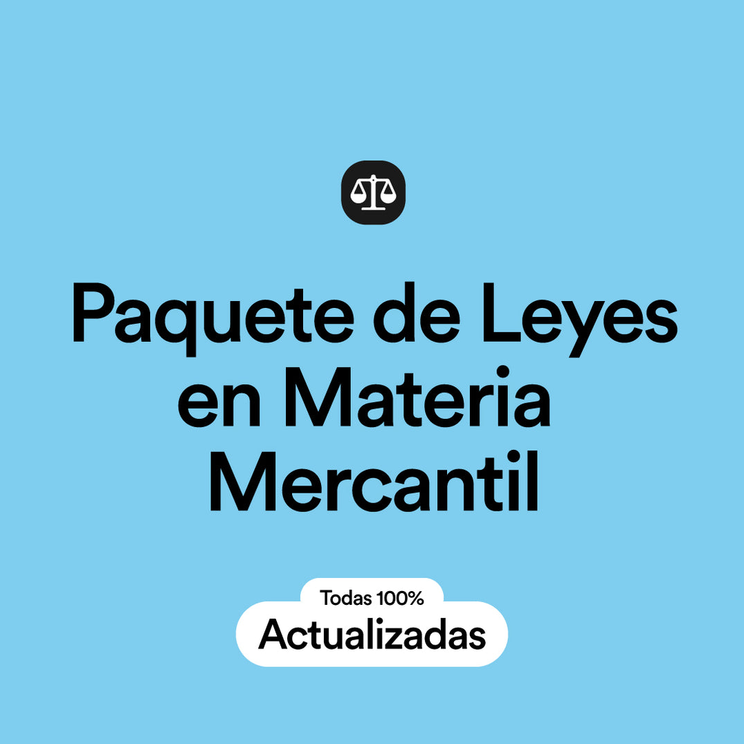 Paquetes De Leyes— Libreria Juridica