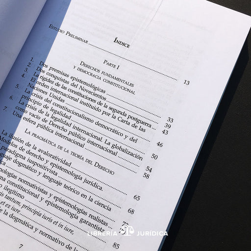 Derechos Fundamentales: Democracia Constitucional y Garantismo - Libreria Juridica 