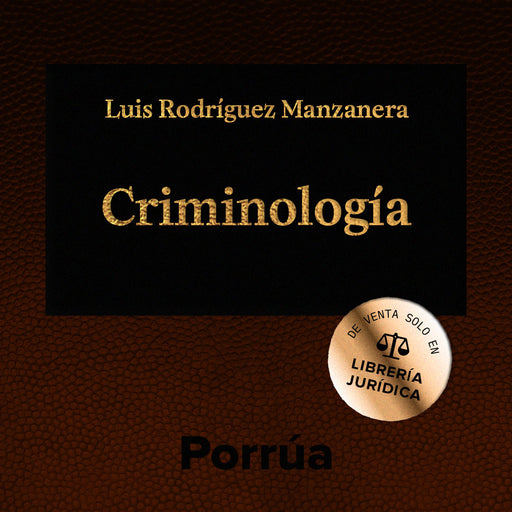 Criminología - Libreria Juridica 