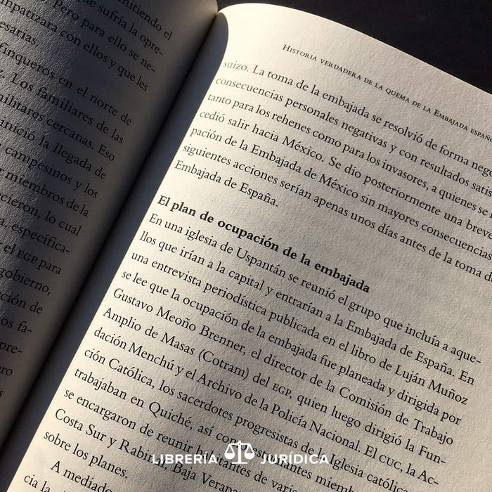Historia Verdadera de la Quema de la Embajada Española - Libreria Juridica 