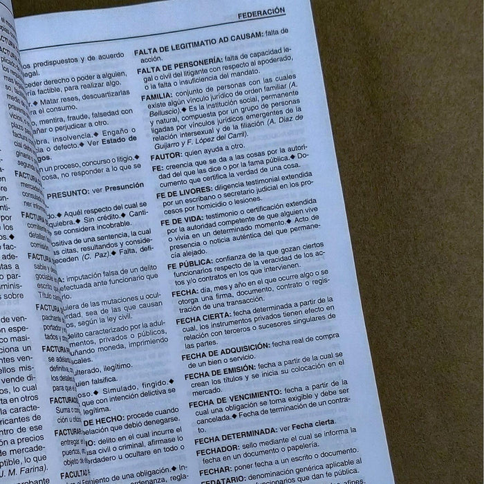 Diccionario de Derecho - Libreria Juridica 