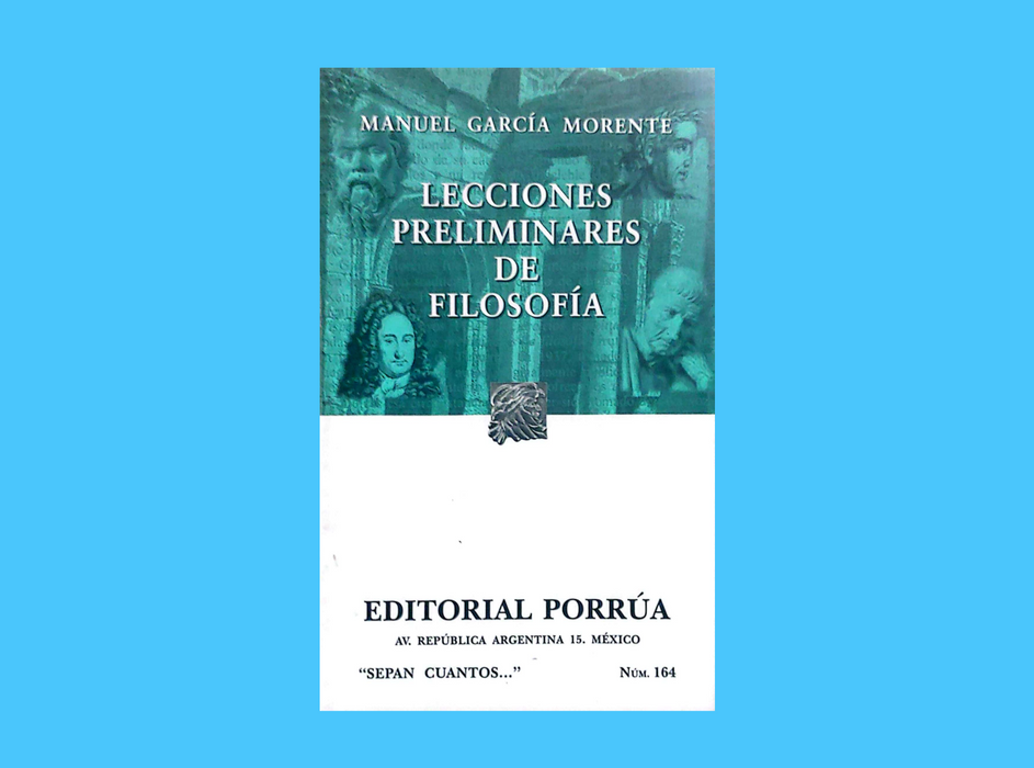 Lecciones Preliminares de Filosofía— Libreria Juridica